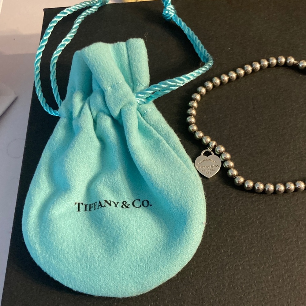 Tiffanys mini beaded heart bracelet